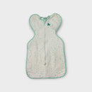 Love to Dream White & Green 2.5 Tog Sleep Suit, Size 0000