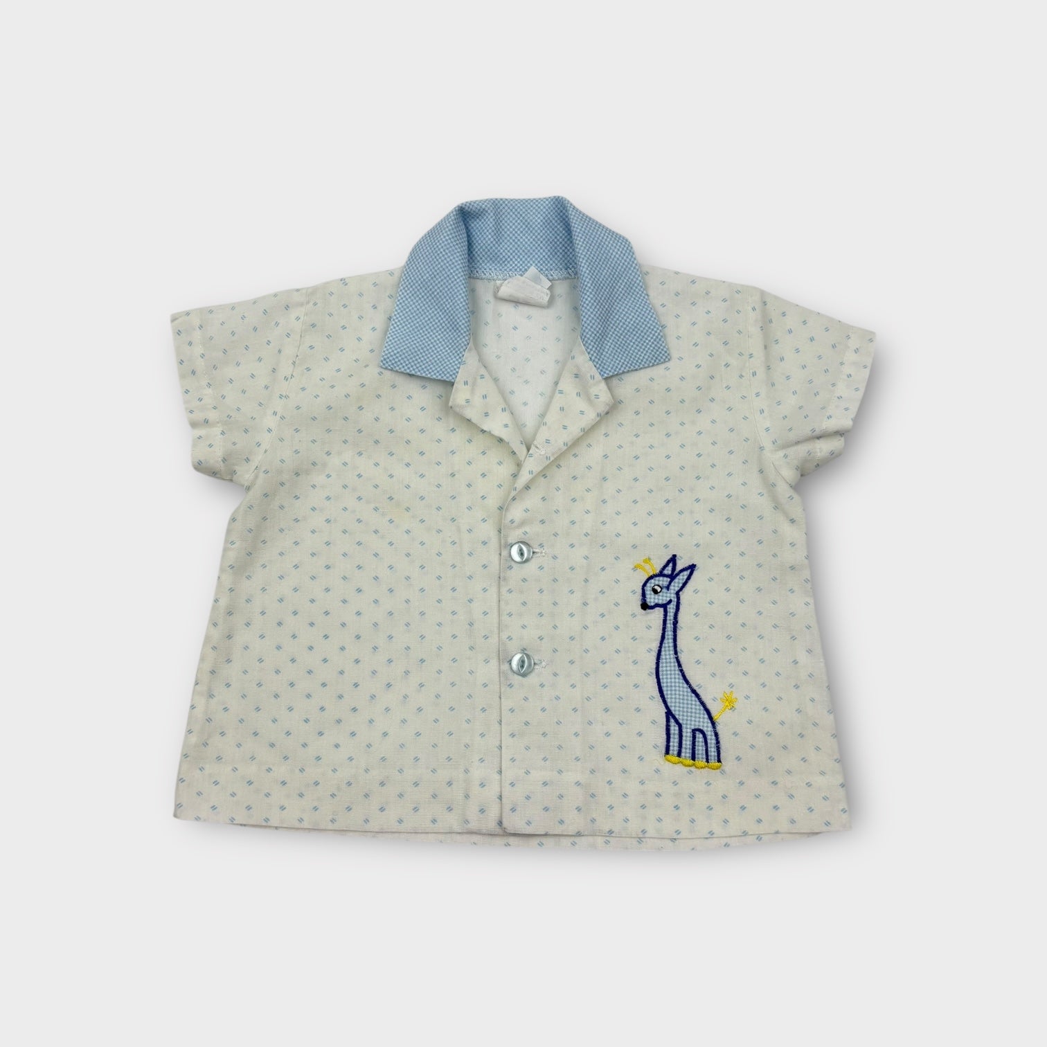 Vintage Giraffe Shirt, Size 0