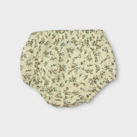 Blue Daisy Floral Bloomers, Size 000