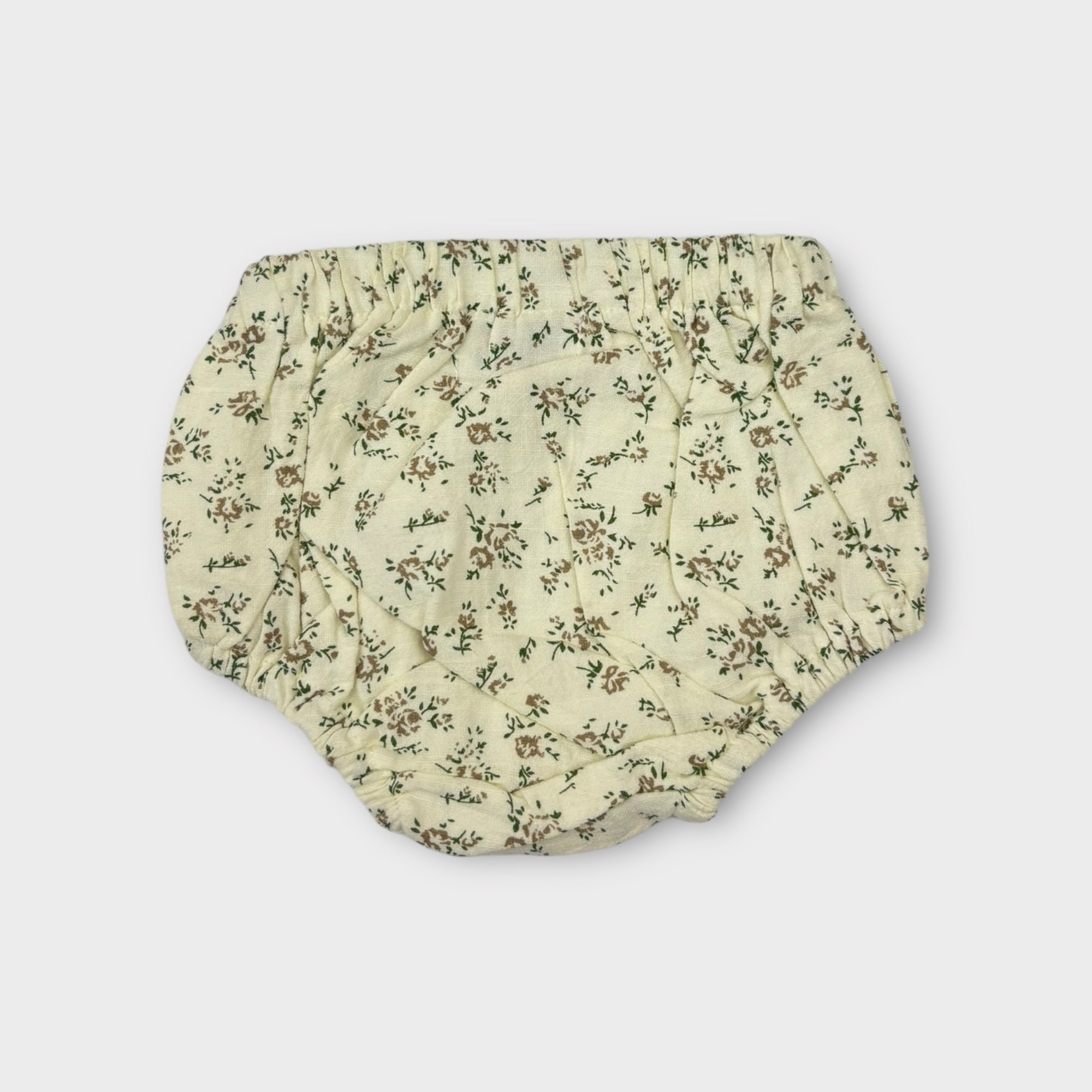 Blue Daisy Floral Bloomers, Size 000