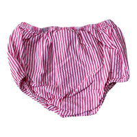 Jacadi Pink Stripe Dress & Bloomers, Size 0