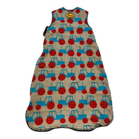 Grobag Tractor Print Sleep Sack, Size 0-6m
