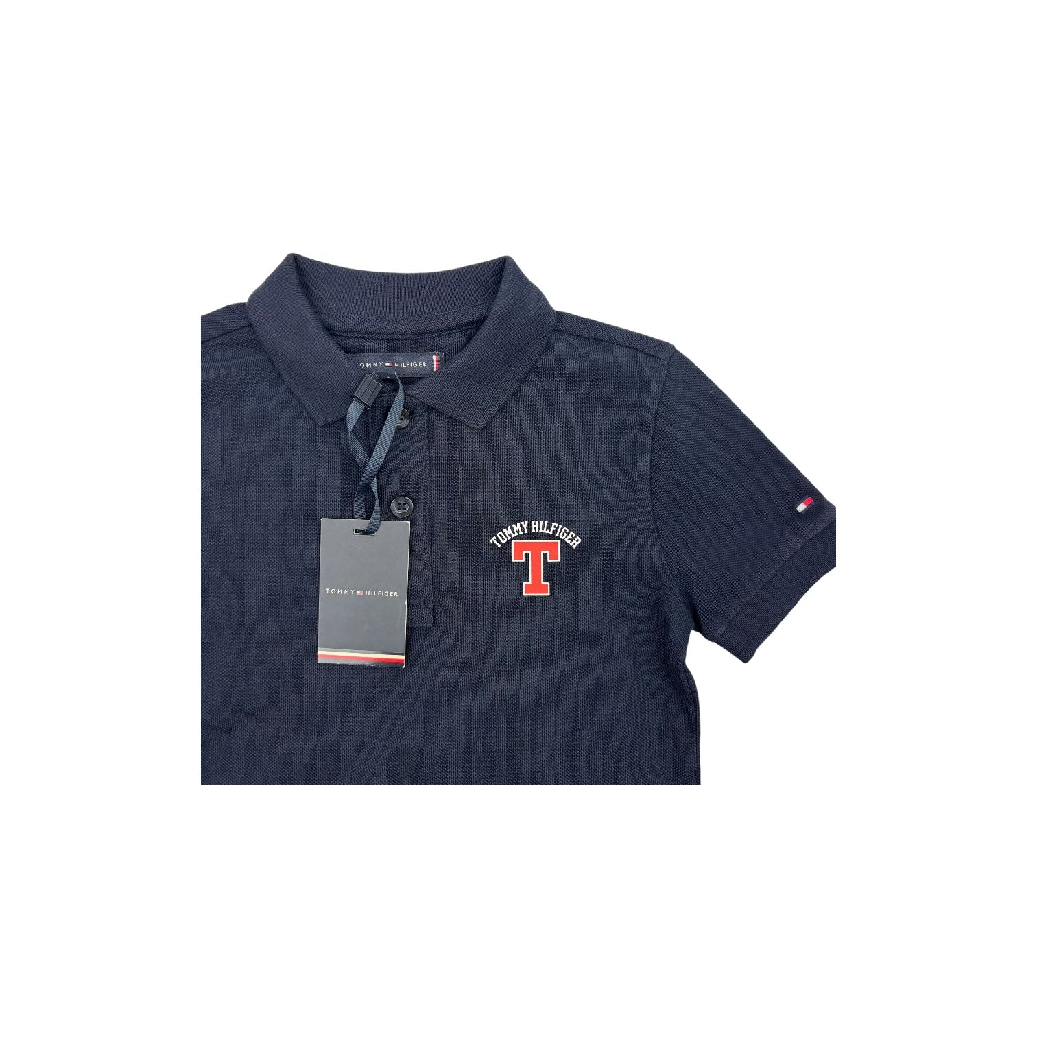 Tommy Hilfiger Navy Polo, Size 4