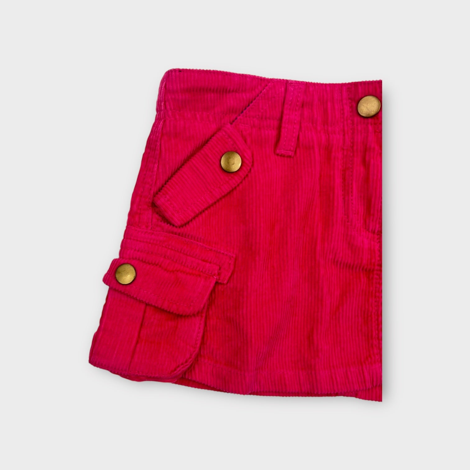 Miatom Pink Cord Skirt, Size 2