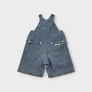 Petit Bateau Denim Shortalls, Size 0