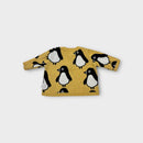 Hux Yellow Penguin Knit Jumper, Size 0