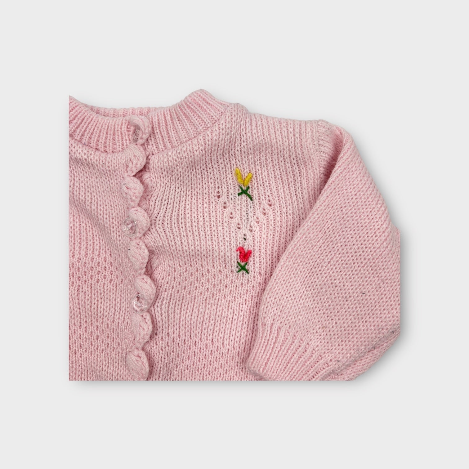 Vintage Knit Cardigan, Size 0