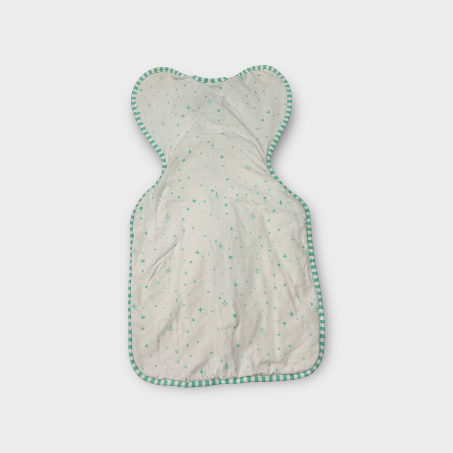 Love to Dream White & Green 2.5 Tog Sleep Suit, Size 0000