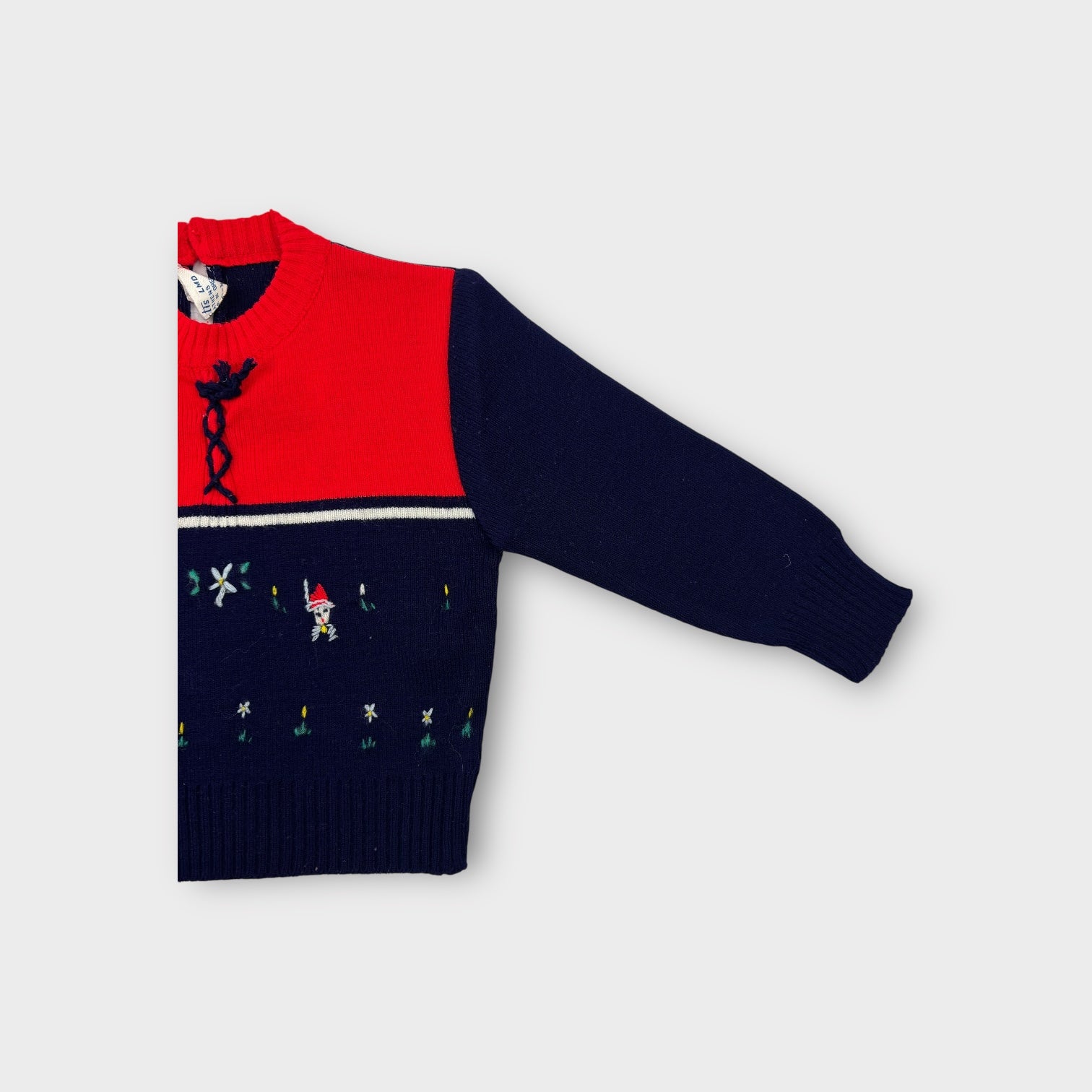 Vintage Embroidered Jumper, Size 0