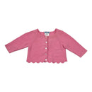 Jacadi Pink Scollop Cardigan, Size 00