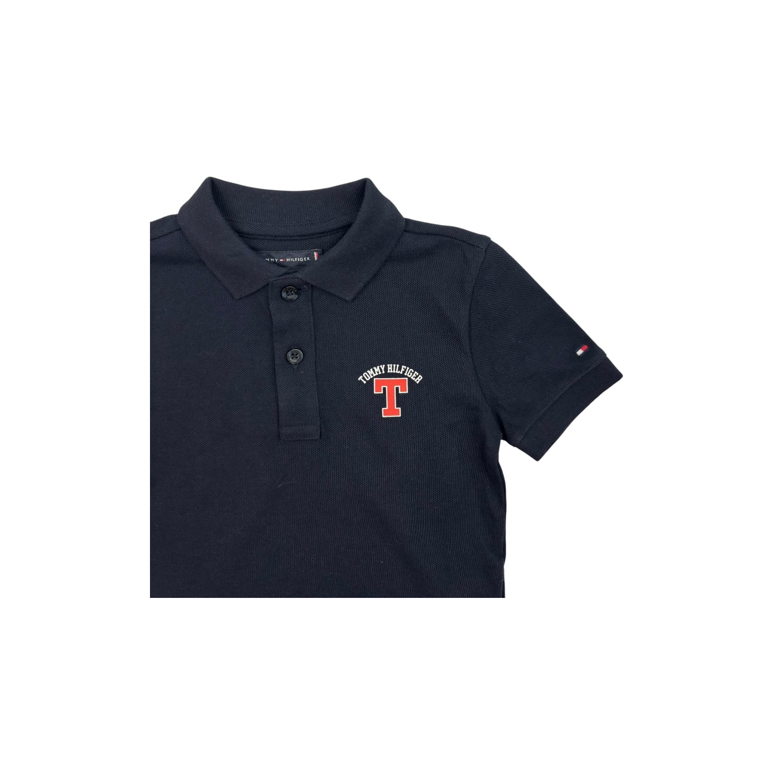 Tommy Hilfiger Navy Polo, Size 4