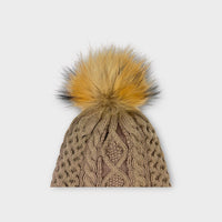 Mosnow Cable Knit Beanie, Size 1