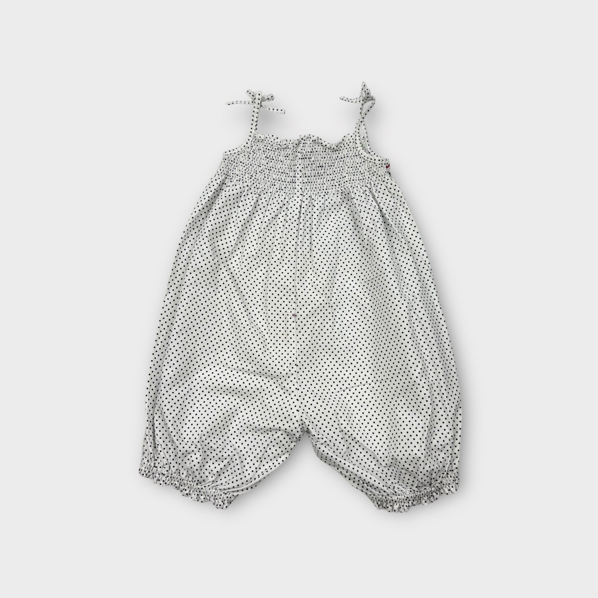 Handmade Smocked Romper, Size 1-2