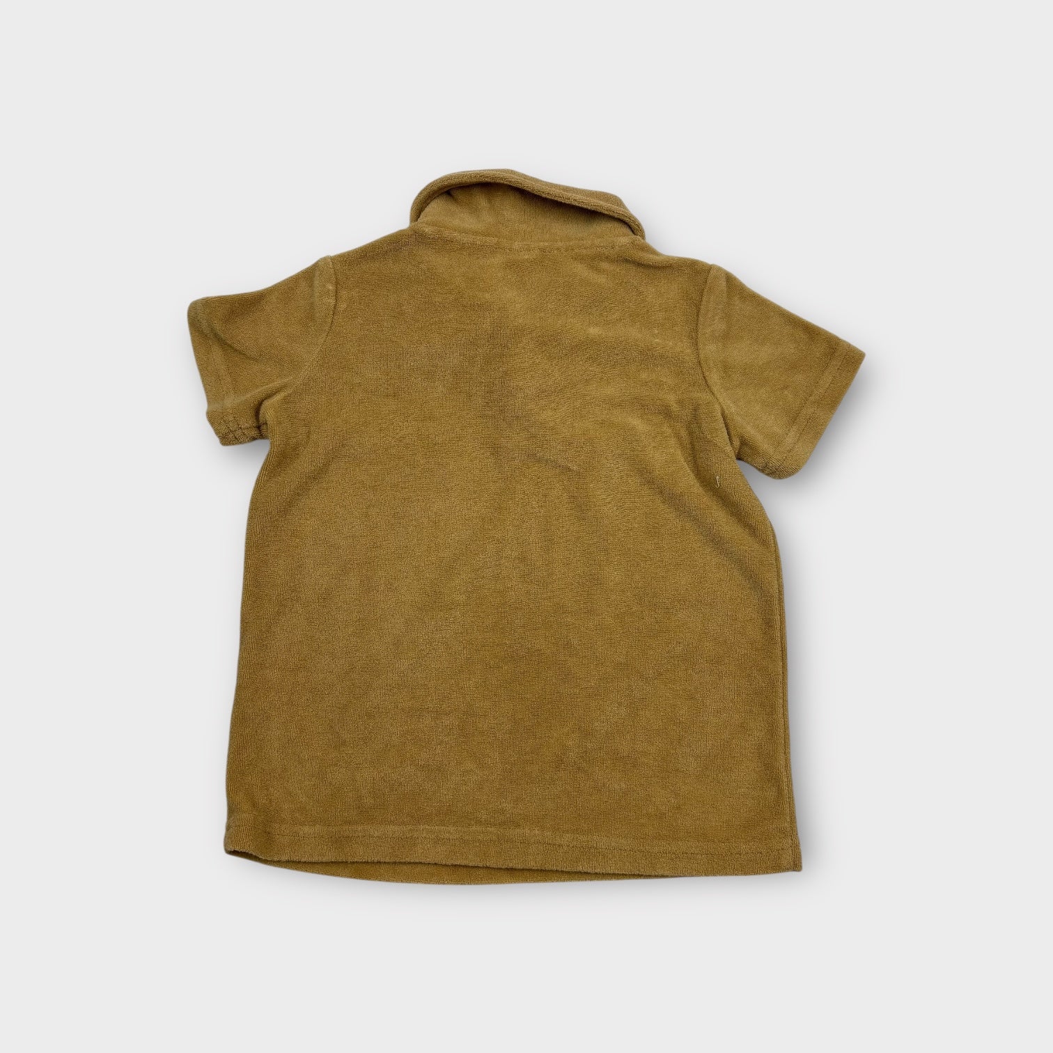 Milky Terry Short Sleeve Top, Size 3