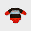 Retro Hurley Long Sleeve Bodysuit, Size 0