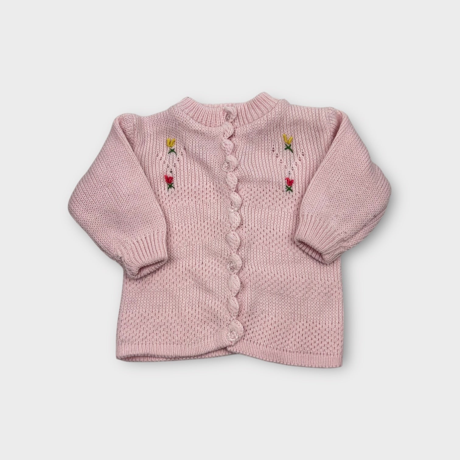 Vintage Knit Cardigan, Size 0