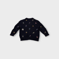 Ralph Lauren Embroidered Cardigan, Size 0