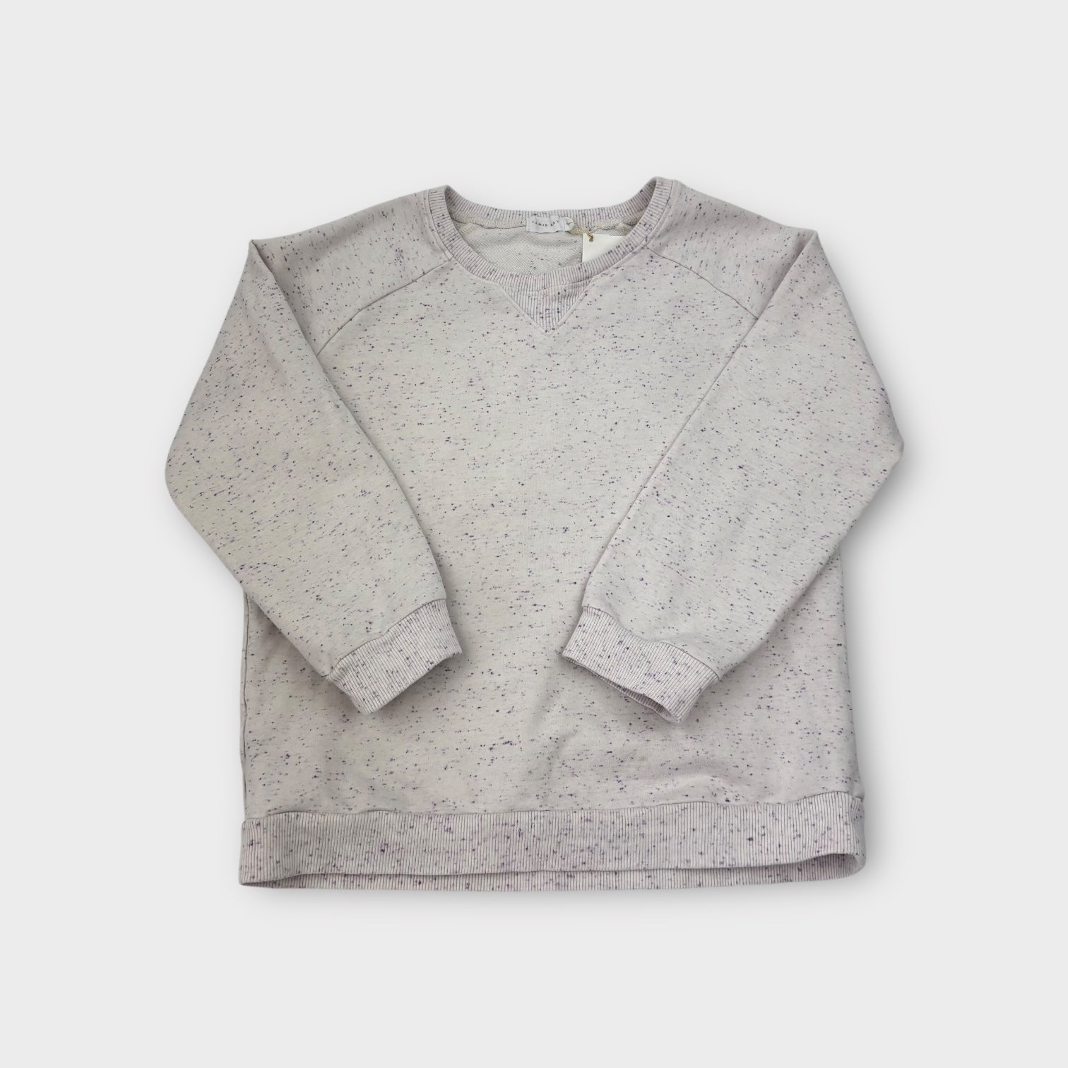 Jamie Kay Purple Oatmeal Marle Jumper, Size 8