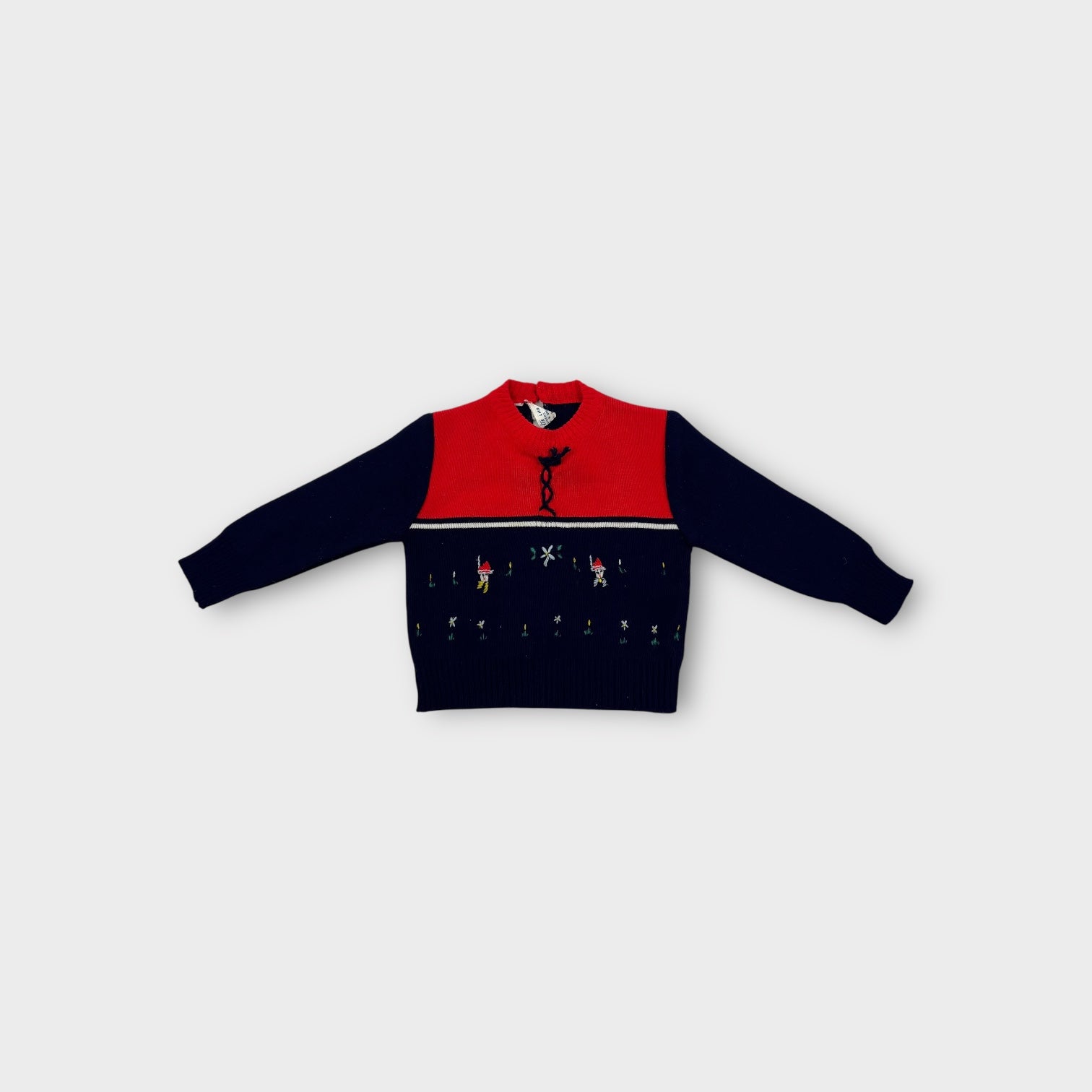 Vintage Embroidered Jumper, Size 0
