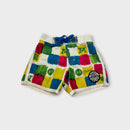Mambo Watercolour Swim Shorts, Size 1