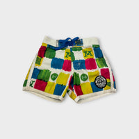 Mambo Watercolour Swim Shorts, Size 1