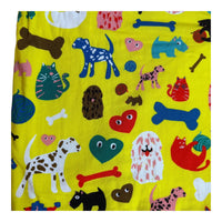 Kip & Co Cats & Dogs Print Snuggle Blanket