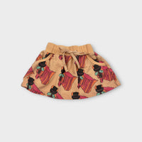 Gardener And The Gang Zebra Print Skirt, Size 2