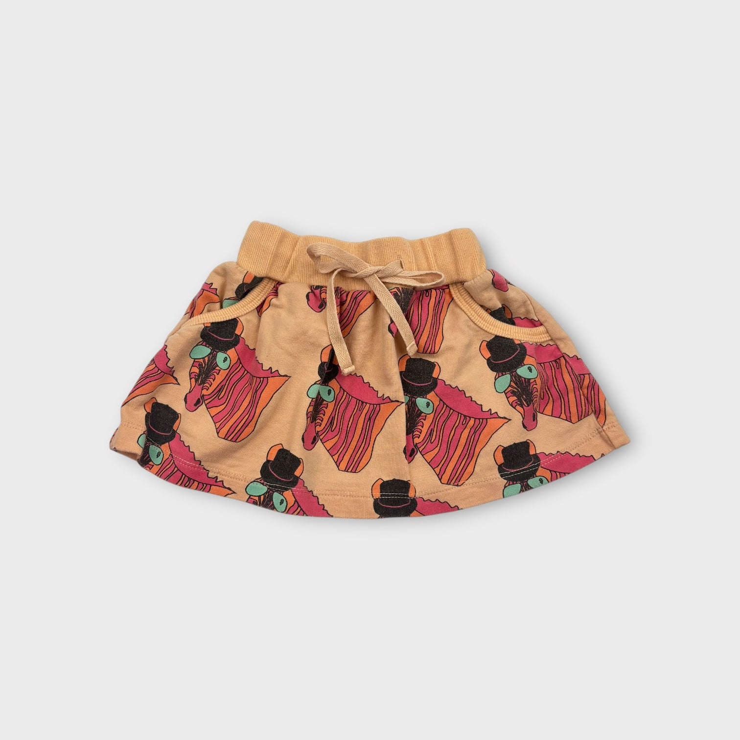 Gardener And The Gang Zebra Print Skirt, Size 2