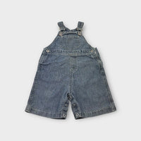 Petit Bateau Denim Shortalls, Size 0