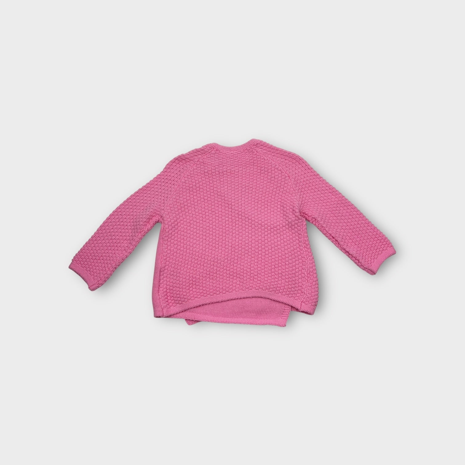 Milky Pink Wrap Cardigan, Size 0