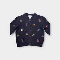 Ralph Lauren Embroidered Cardigan, Size 0