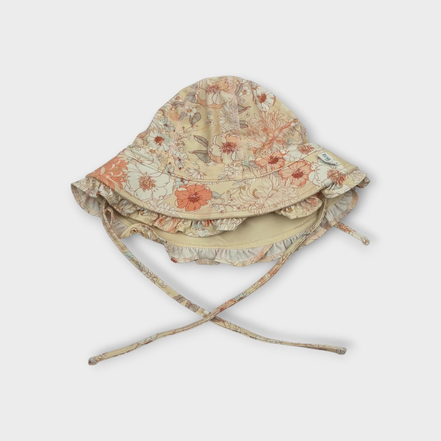 Toshi Floral Swim Hat, Size S
