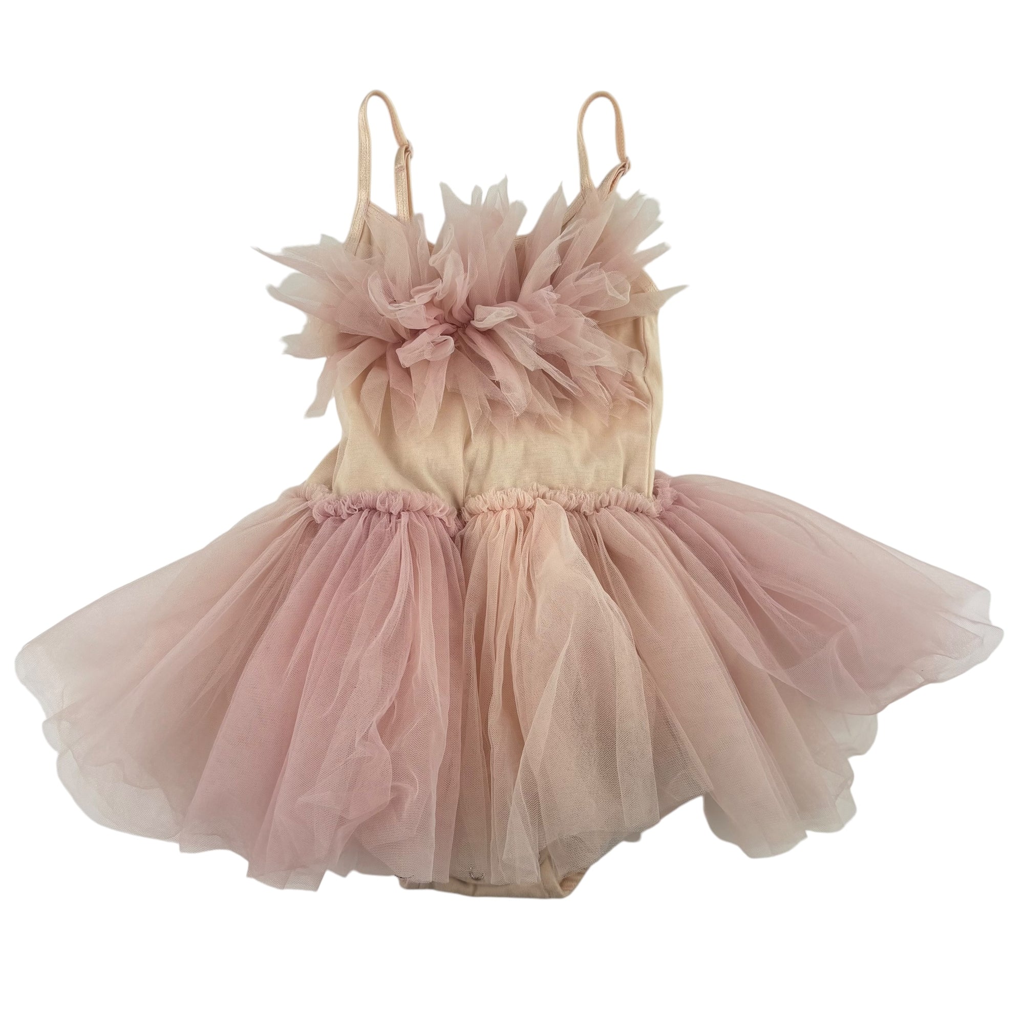 Tutu Du Monde Pink Tulle Bodysuit, Size0