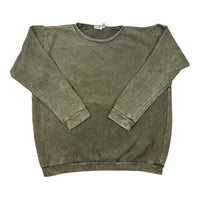 Zuitton Kids Green Washed Jumper, Size 11-12