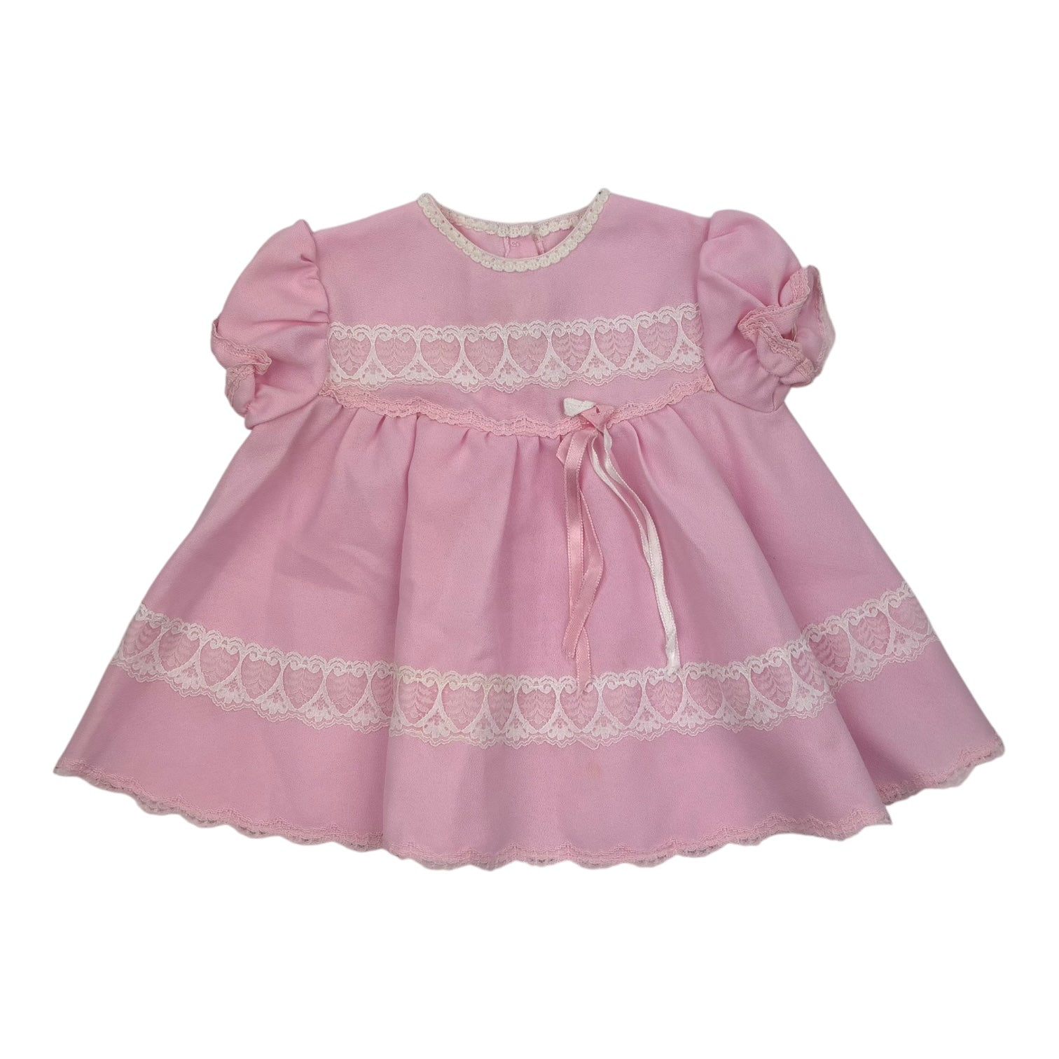 Vintage Heart Lace Detail Dress, size 0