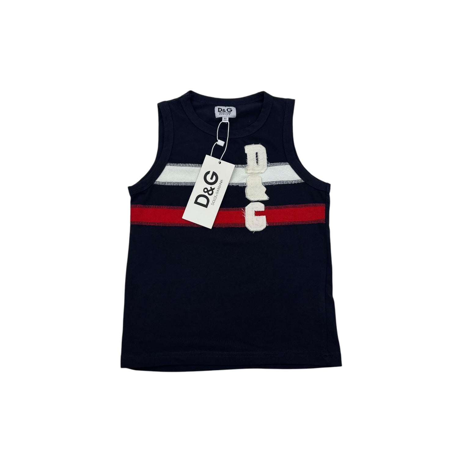 Dolce & Gabbana Navy Singlet, Size 6