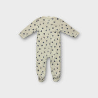 Nature Baby Violet Print Onesie, Size 00