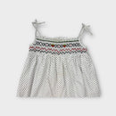 Handmade Smocked Romper, Size 1-2