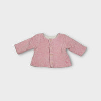 Purebaby Pink Velour Set, Size 0