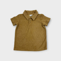 Milky Terry Short Sleeve Top, Size 3