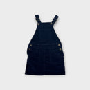 Country Road Black Velour Pinafore, Size 4