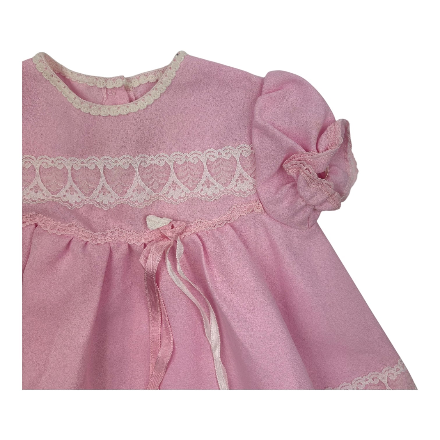 Vintage Heart Lace Detail Dress, size 0