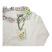 Roly Poly Frill Collar Bodysuit, Size 1