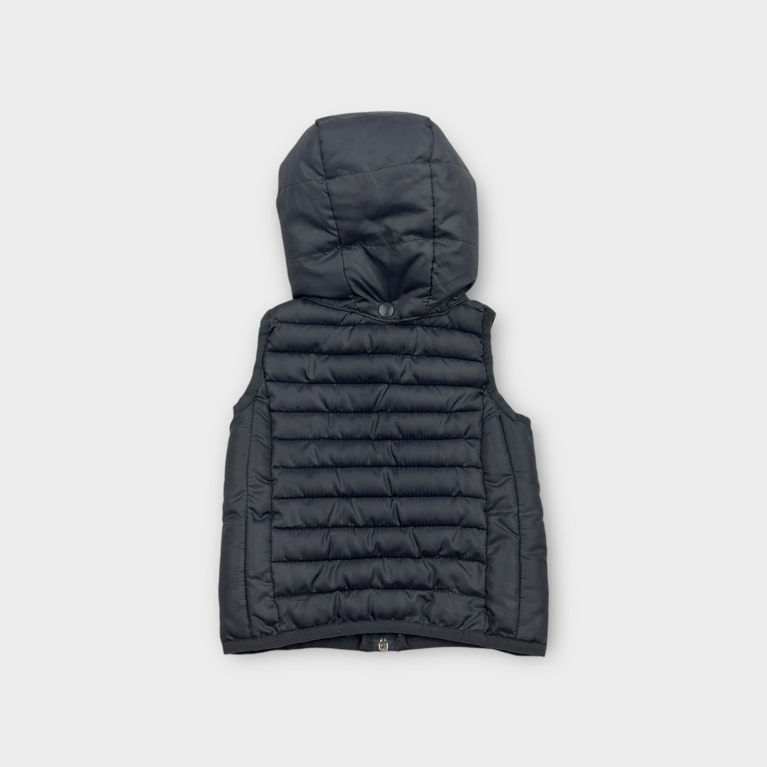 David Jones Charcoal Puffer Vest, Style 0