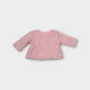 Purebaby Pink Velour Set, Size 0