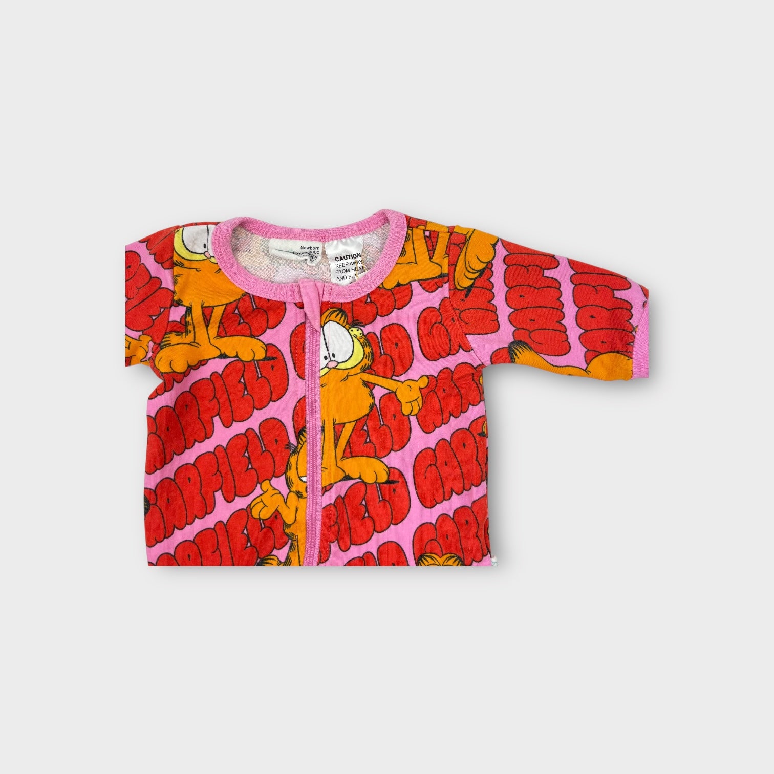 Garfield Printed Onesie, Size 0000