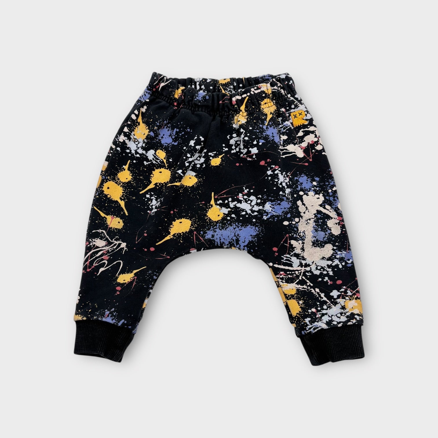 Rock Your Baby Paint Splatter Pants, Size 0