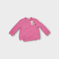 Milky Pink Wrap Cardigan, Size 0