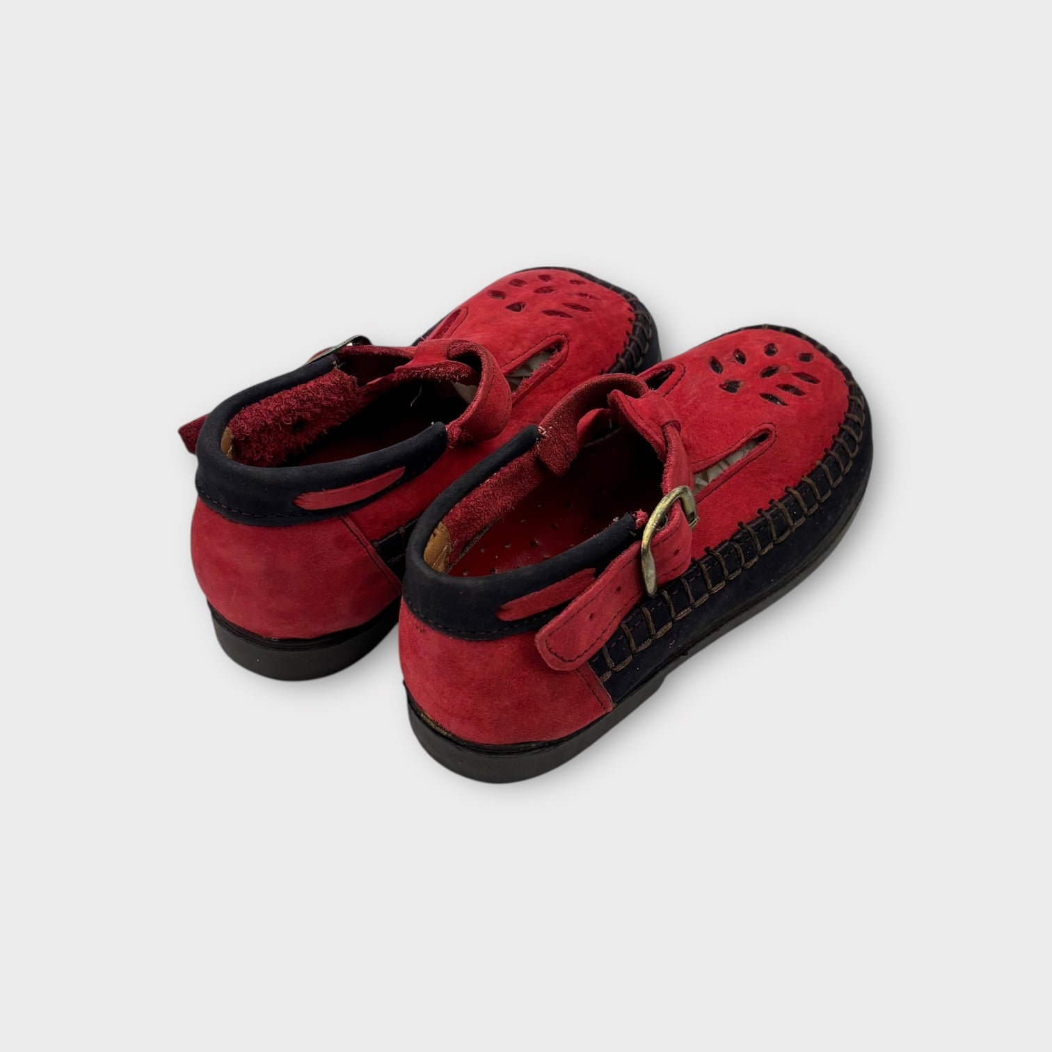 Handmade Leather Moccasin, Size EU 26