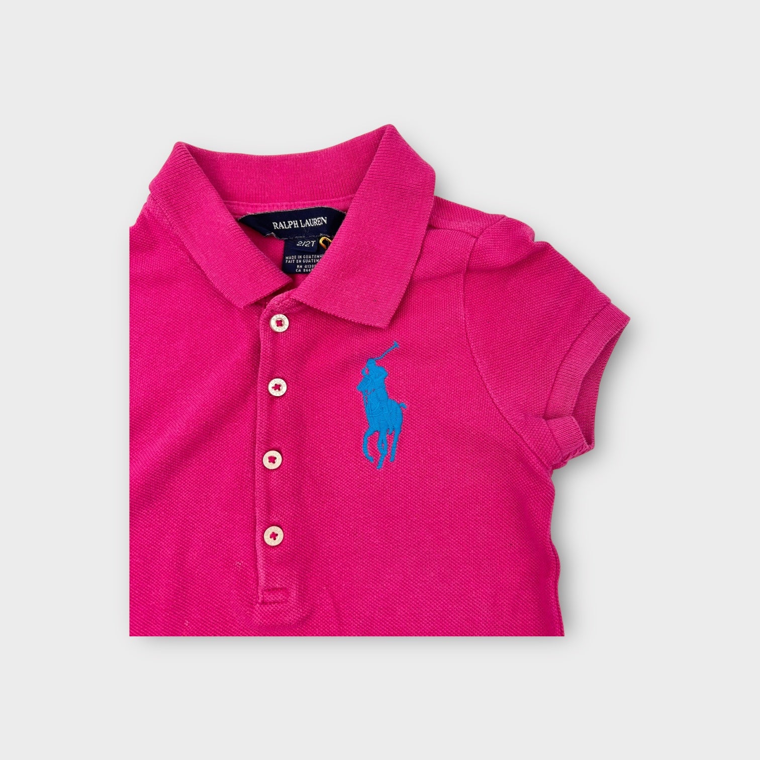 Ralph Lauren Pink Polo Dress, Size 2